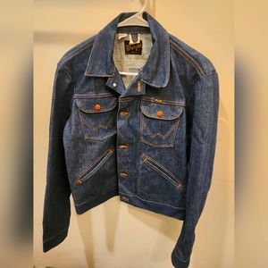 Vintage 70s wrangler jacket